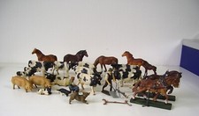 Antike LINEOL Bauerhof Tiere