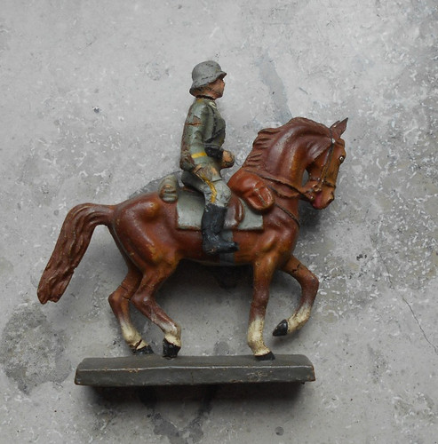 Perd und reiter lineol - und, ca