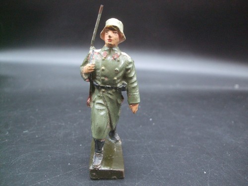 Lineol soldat mit mantel - soldat, im
